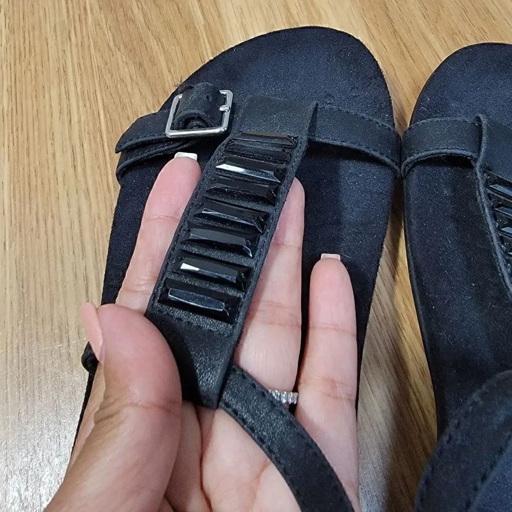 Vionic Navassa Black Sandals 7 - Picture 3 of 7